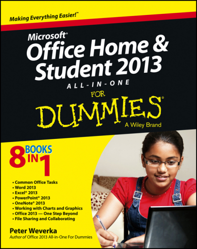 Microsoft Office Home and Student Edition 2013 همه در یک برای Dummies