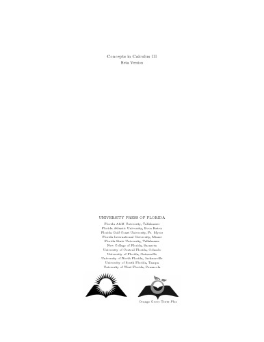 مفاهیم در حساب سوم: حساب های چند متغیره