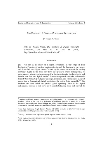 ﻿[مقاله] تاریک نت: انقلاب کپی رایت دیجیتال