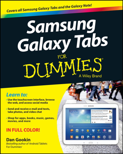 ﻿Samsung Galaxy Tabs For Dummies