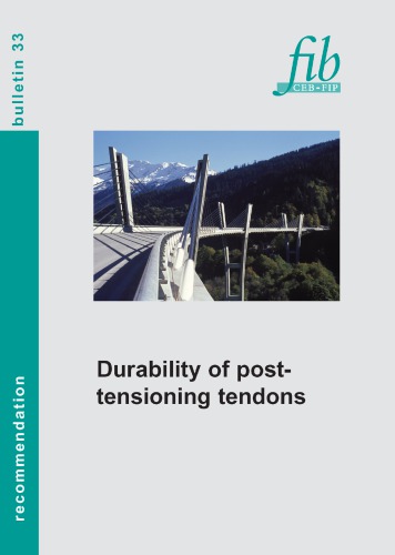 ﻿FIB 33: دوام تاندون های پس از کشش