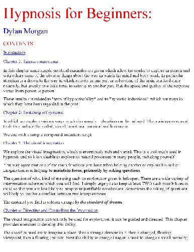 ﻿هیپنوتیزم برای مبتدیان