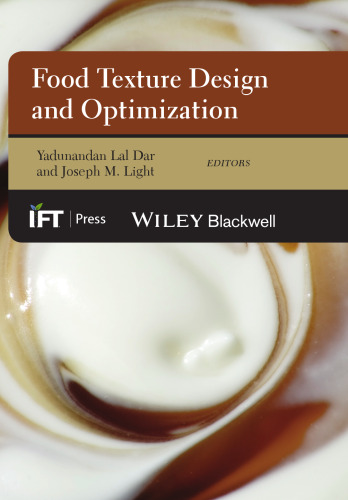 ﻿طراحی و بهینه سازی بافت مواد غذایی