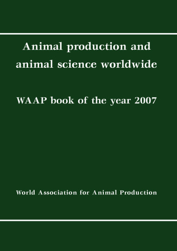 تولید حیوانات و علوم حیوانی در سراسر جهان: کتاب WAAP سال 2007