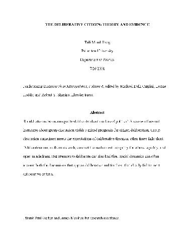 نگرش های سیاسی توجیه پذیر شهروند