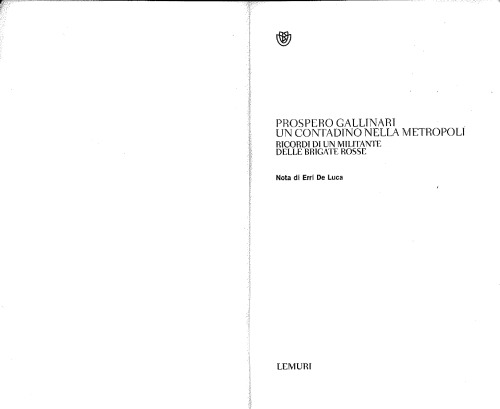 یک کشاورز در کلان شهر. خاطرات یک مبارز تیپ سرخ
