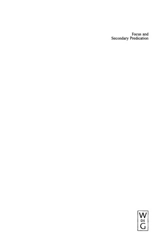 ﻿تمرکز و پیش بینی ثانویه