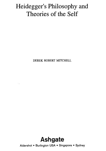 فلسفه و نظریه های خود در حوزه هایدلبرگ: تفکر انتقادی جدید Ashgate در فلسفه