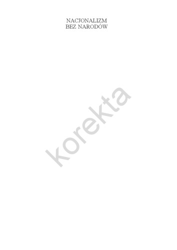 ﻿ناسیونالیسم بدون ملت ها ناسیونالیسم در مفاهیم علوم اجتماعی آنگلوساکسون (ملت های بدون ناسیونالیسم)