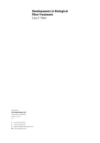 ﻿توسعه در درمان فیبر بیولوژیکی