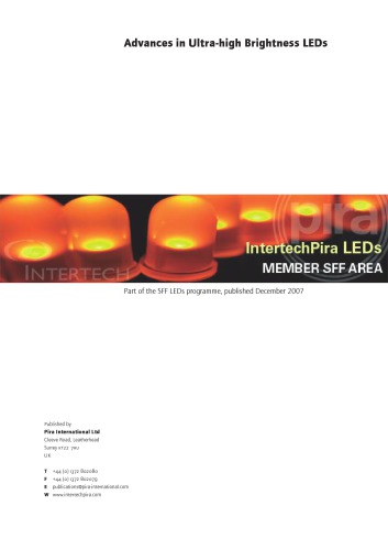 ﻿پیشرفت در LED های با روشنایی فوق العاده بالا