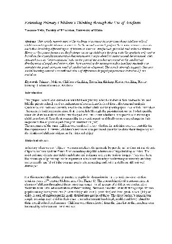 ﻿گسترش تفکر کودکان ابتدایی