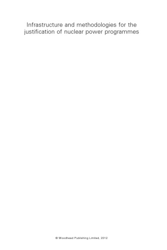 ﻿زیرساخت و روش‌شناسی برای توجیه برنامه‌های انرژی هسته‌ای