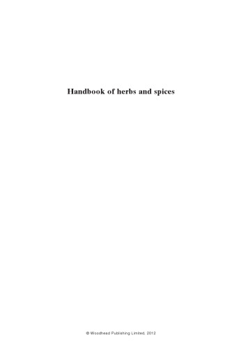 راهنمای گیاهان و ادویه جات ترشی جات. جلد 1