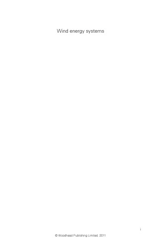 سیستم های انرژی باد. بهینه سازی طراحی و ساخت برای عملکرد ایمن و قابل اطمینان