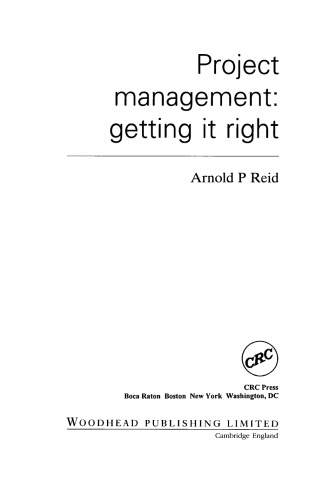 مدیریت پروژه: به درستی انجام دهید. راهنمای برنامه ریزی و هزینه مدیر