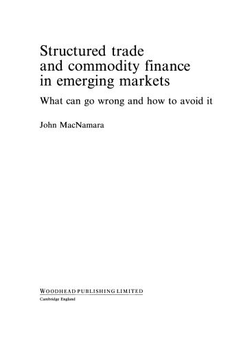 ساختار اقتصادی تجارت و کالاها در بازارهای نوظهور. چه چیزی ممکن است اشتباه شود و چگونه می توان از آن جلوگیری کرد