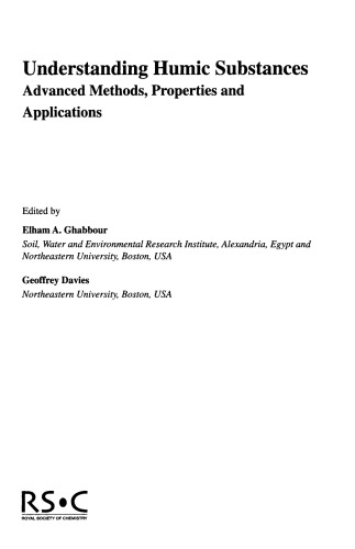 ﻿درک مواد هیومیک روش ها، خواص و کاربردهای پیشرفته