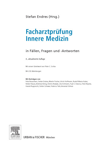 ﻿معاینه تخصصی در طب داخلی. در موارد ، پرسش و پاسخ