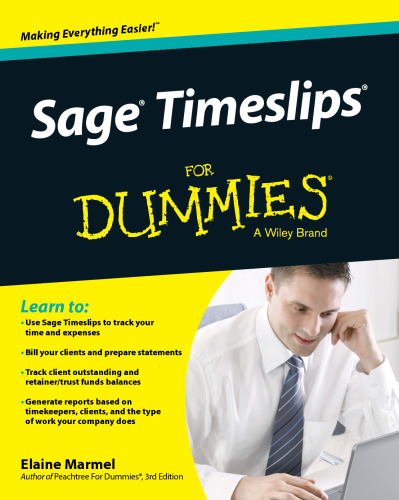 Sage Timeslips For Dummies