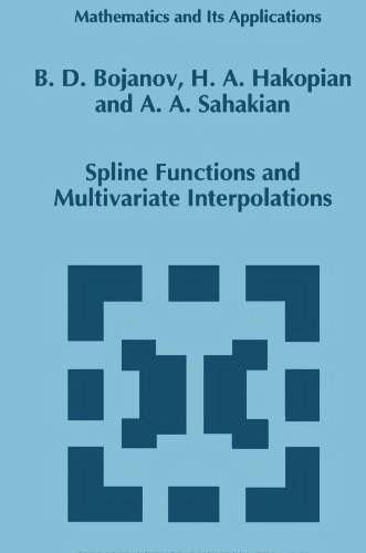 ﻿توابع Spline و درون یابی های چند متغیره