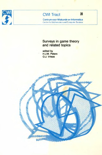 ﻿نظرسنجی در تئوری بازی ها و موضوعات مرتبط