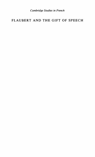 ﻿فلوبر و هدیه گفتار: گفتگو و گفتمان در چهار رمان 