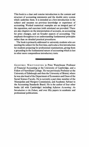 ﻿عناصر حسابداری: مقدمه