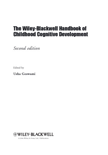 ﻿کتاب راهنمای رشد شناختی دوران کودکی ویلی-بلکول