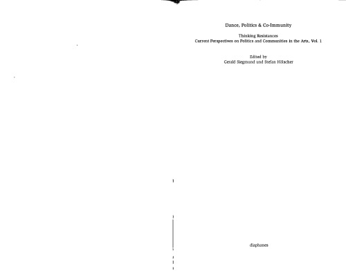 ﻿رقص، سیاست و مصونیت مشترک