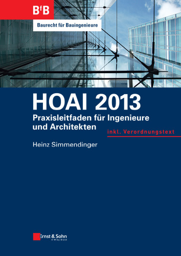 ﻿HOAI 2013 - راهنمای عملی برای مهندسان و معماران