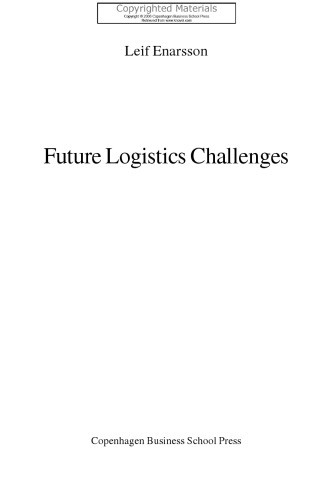 ﻿چالش های لجستیک آینده