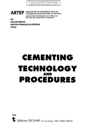 فن آوری و رویه های سیمان
