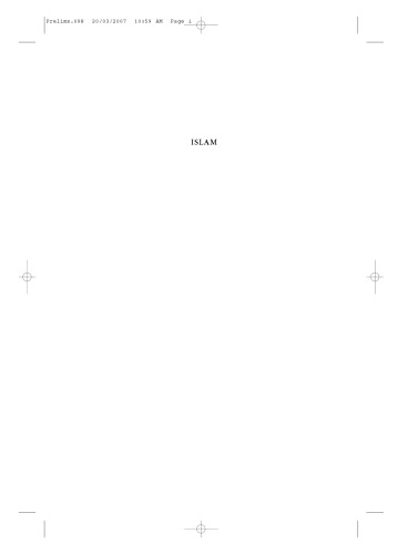 اسلام: گذشته ، حال و آینده