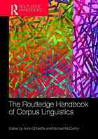 ﻿کتابچه راهنمای Routledge از زبانشناسی Corpus