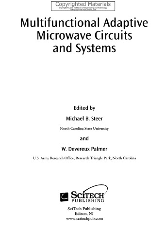 ﻿مدارها و سیستم های مایکروویو تطبیقی ​​چند منظوره