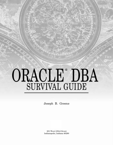 ﻿Oracle DBA Survival Guide