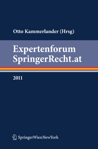 ﻿انجمن تخصصی SpringerRecht.at: 2011