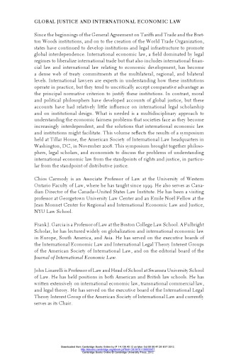 ﻿عدالت جهانی و حقوق اقتصادی بین الملل: فرصت ها و چشم اندازها