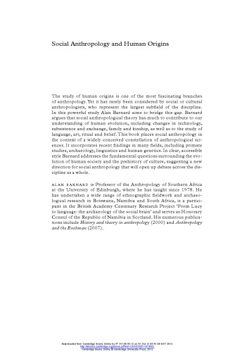 ﻿انسان شناسی اجتماعی و ریشه های انسانی