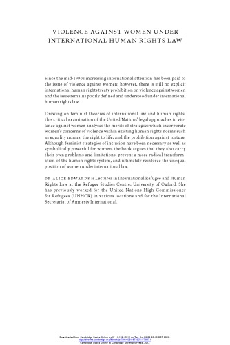 ﻿خشونت علیه زنان بر اساس قوانین بین المللی حقوق بشر