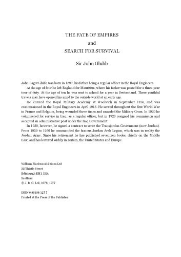 ﻿سرنوشت امپراتوری ها