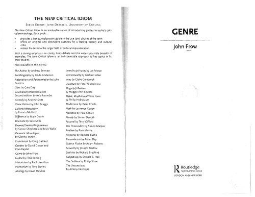 ﻿ژانر. دسته