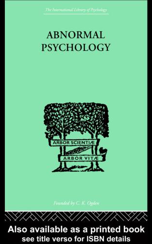 روانشناسی غیر عادی