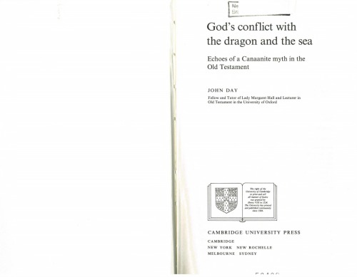 تضاد خدا با اژدها و دریا: پژواک اسطوره کنعانی در عهد عتیق