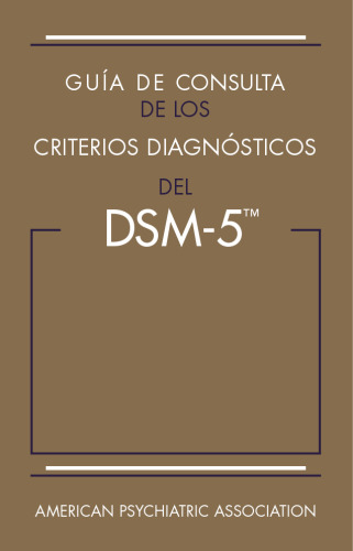 راهنمای مشاوره برای معیارهای تشخیص DSM-5