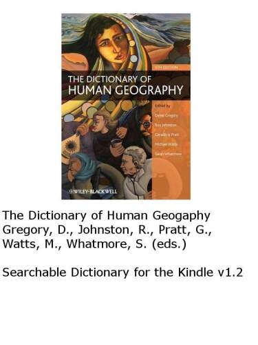 فرهنگ لغت جغرافیای انسانی