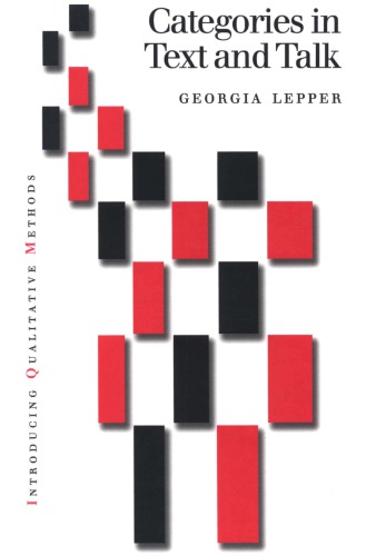 ﻿دسته بندی ها در متن و گفتگو: مقدمه ای عملی بر تجزیه و تحلیل دسته بندی
