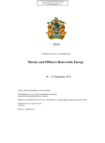 ﻿انرژی های تجدیدپذیر فراساحلی: تسریع استقرار فن آوری های باد، جزر و مد و امواج فراساحلی