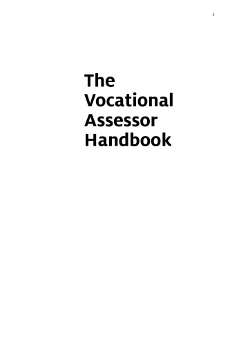 ﻿کتاب راهنمای ارزیاب حرفه ای: شامل راهنمای واحدهای QCF برای ارزیابی و تضمین کیفیت داخلی (IQA)